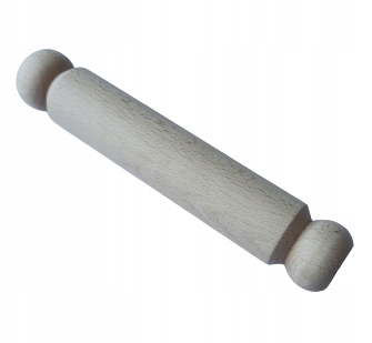 WAŁEK drewniany 15 cm do ciastoliny piankoliny Montessori motoryka mała