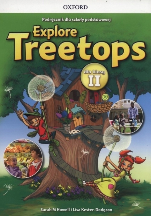 OKŁADKA NA PODRĘCZNIK I ĆWICZENIA EXPLORE TREETOPS KLASA 2 OXFORD