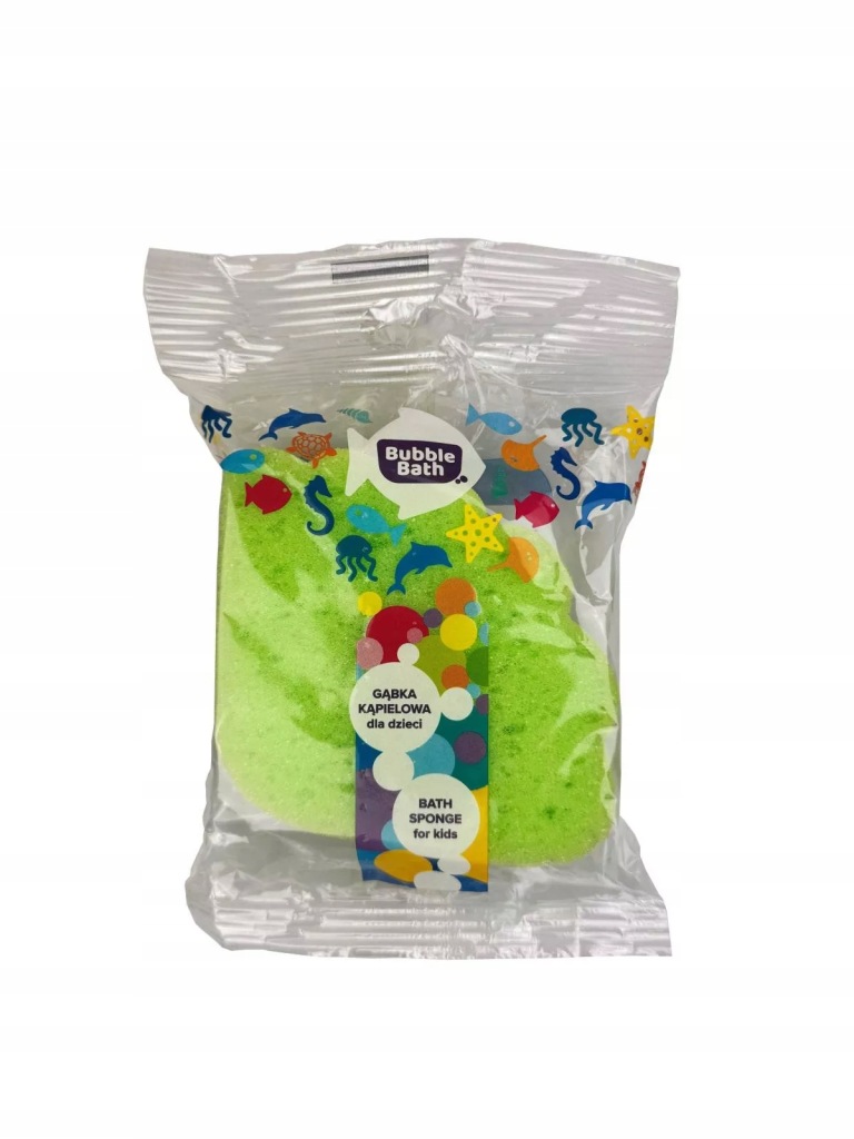 Gąbka dla dzieci do kąpieli BUBBLE BATH MIX, 1szt