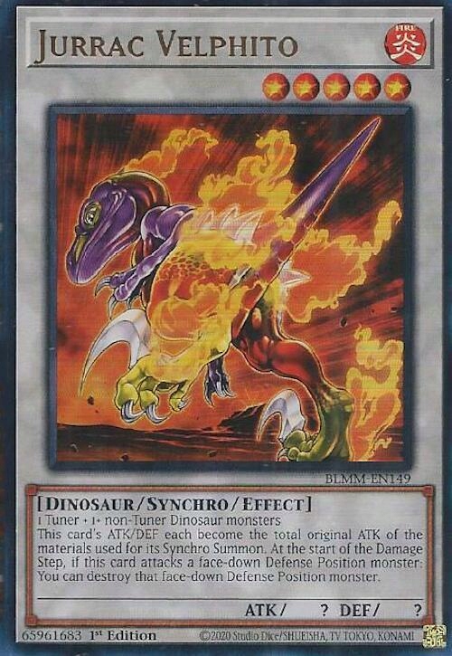 Yu-Gi-Oh! TCG: Jurrac Velphito (BLMM)