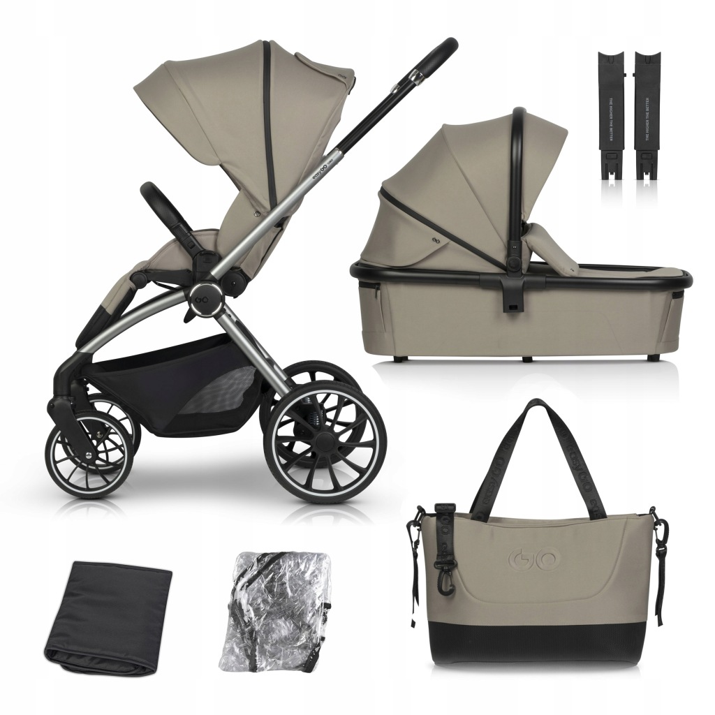 EasyGo Giro Savana Beige wózek 2w1 wielofunkcyjny