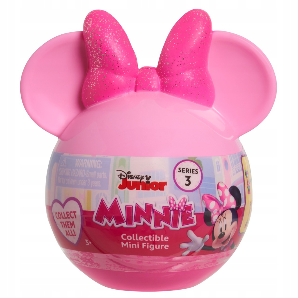 Disney Junior Myszka Minnie Mouse Kapsuła Niespodzianka Seria 3 89713