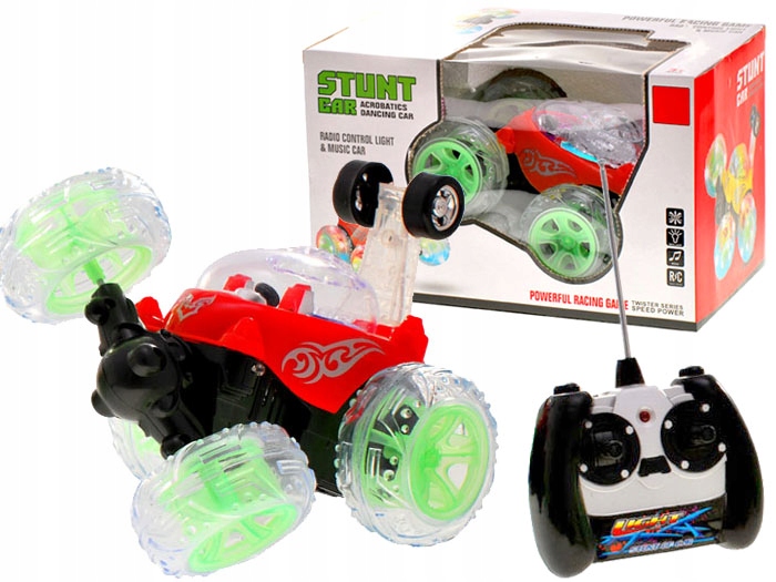 Kosmiczny Stunt R/C Autko Jeździ Bryka Fika RC0102