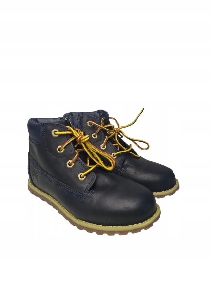 Botki Dziecięce Timberland Skórzane Ponkey Pine Granatowe r. 30
