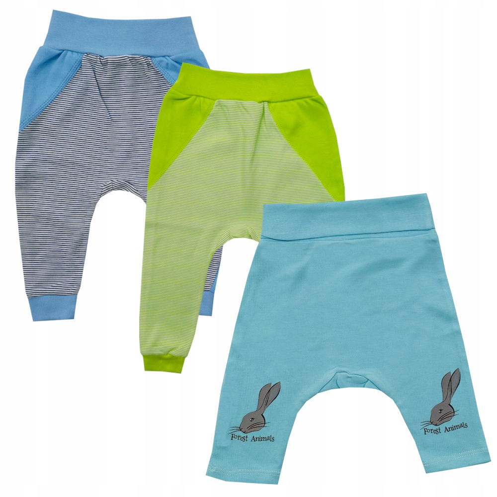 Spodenki do body 86 cm 3-pak boy