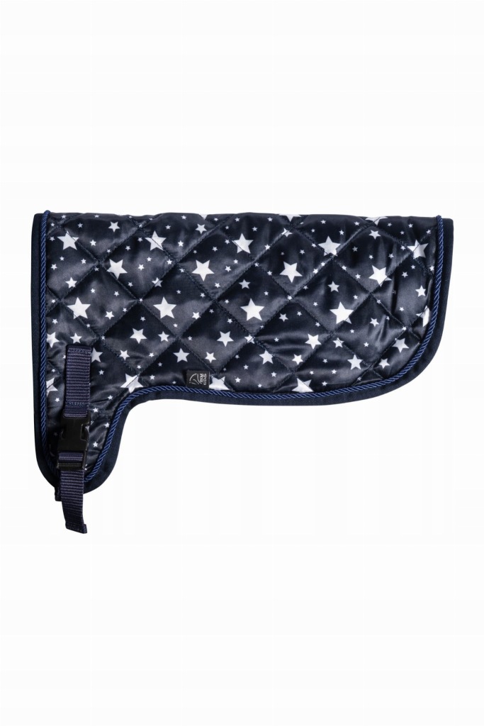 HKM derka HOBBY HORSE navy blue with stars design