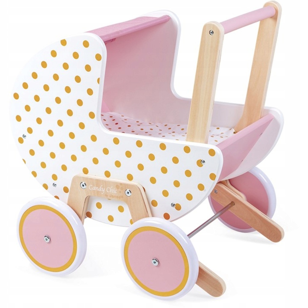 Wózek dla lalki głęboki Janod Stroller