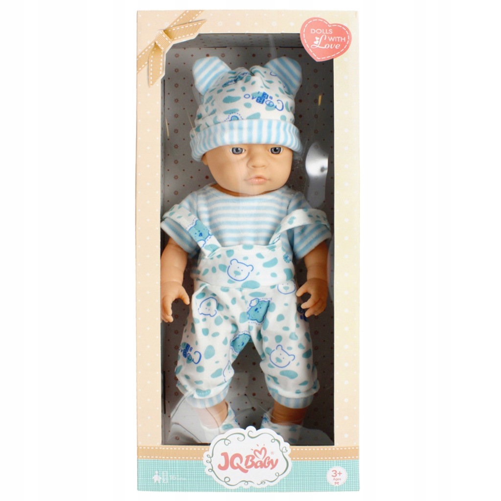 ZABAWKA Dla Dziewczynki LALECZKA LALA Lalki Lalka Bobas 40 cm JQBaby MEGA