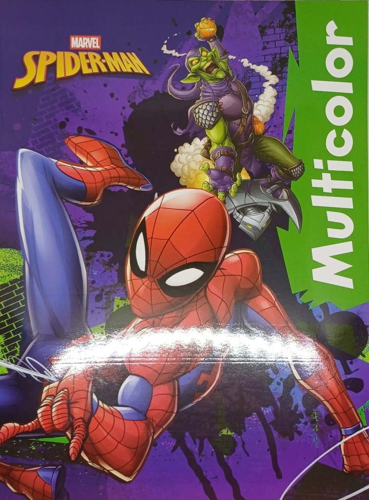 Blok do kolorowania KOLOROWANKA DISNEY A4 KSIĄŻKA-MARVEL