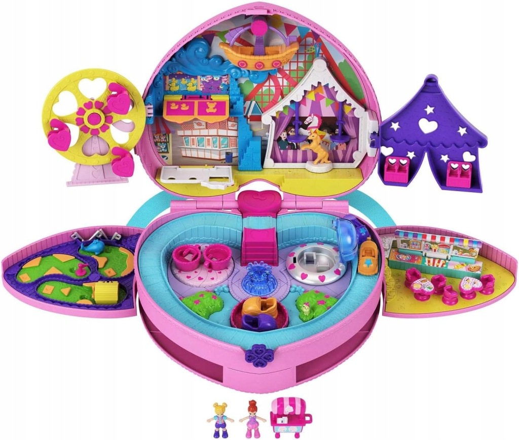 Plecak Park Rozrywki Polly Pocket GYK91 Zestaw
