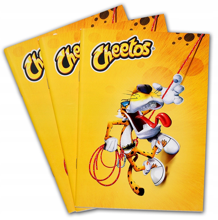 Zeszyt w kratkę A5 Cheetos 32 kartek