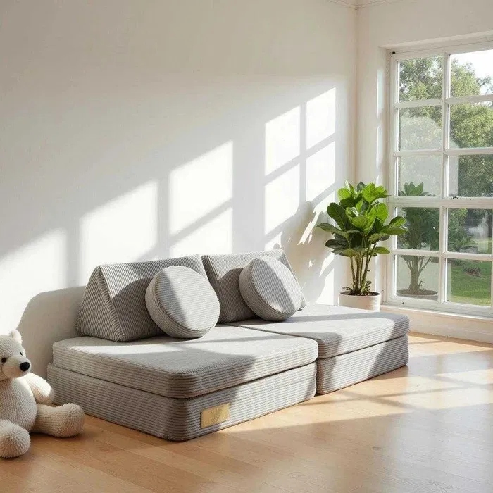 Sofa łóżko dla dzieci 1+, KIKI Koala kreatywna, nietoksyczna