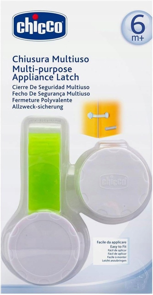 Chicco 00009482000000 zatrzask zatrzaskowy, wielokolorowy