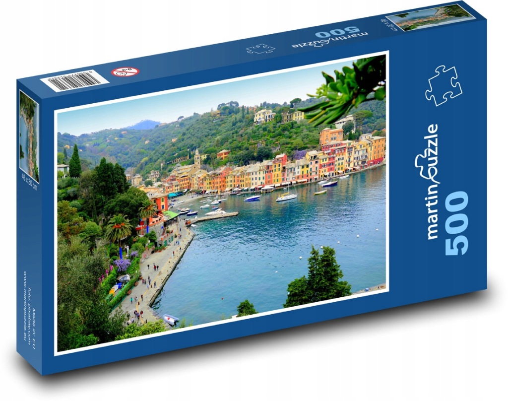 Puzzle 500 elementów - Wybrzeże Cinque Terre - Włochy