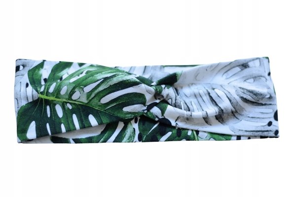 Opaska przeplatana twist monstera dzieci 44-46
