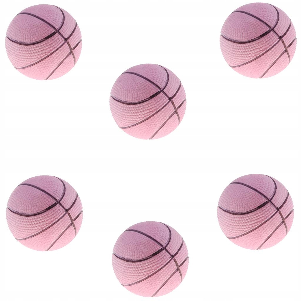 6 SZTUK 2,5" Różowe