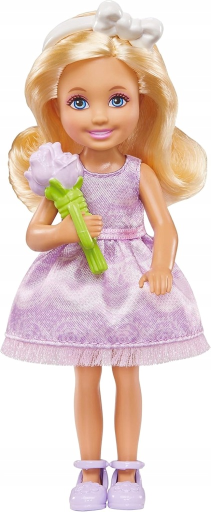 LALKA BARBIE ZESTAW ŚLUBNY MŁODA PARA 4 lalki -Barbie, Ken, Chelsea, Stacie