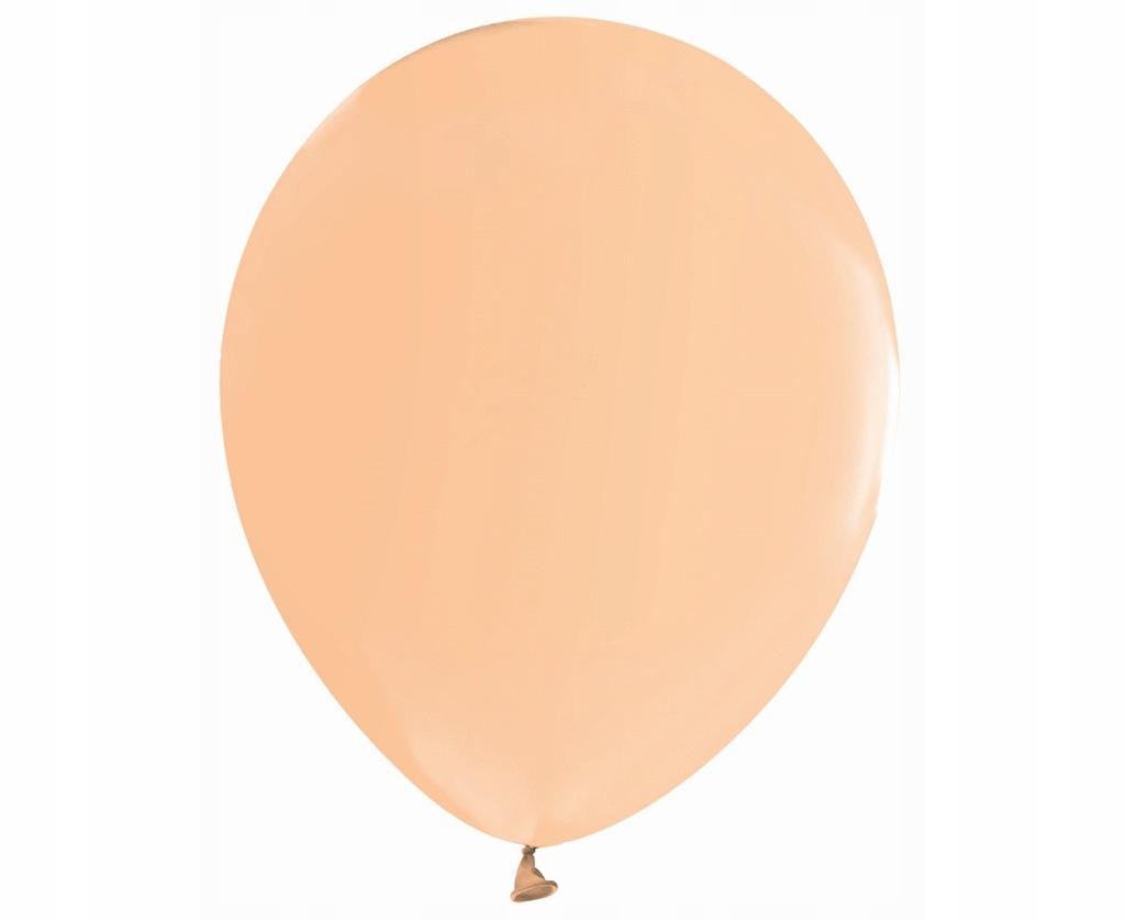 Balony pastelowe Godan 50 szt. pomarańczowe