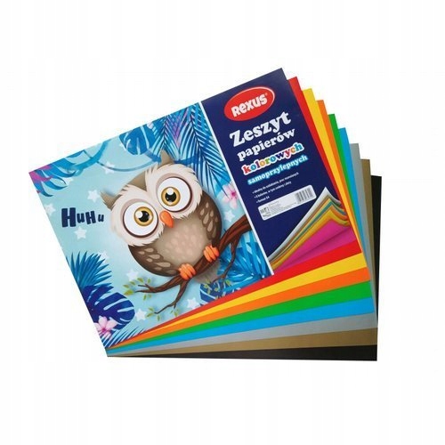 Papier kolorowy A4 Beniamin 8 arkuszy 80 g/m²