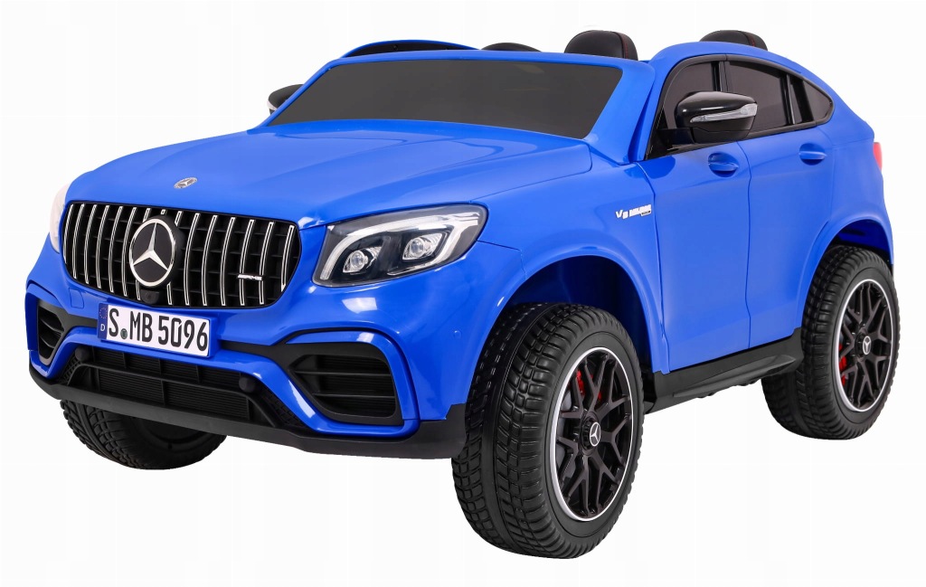 Auto Elektryczne Na Akumulator 4x4 Dla Dzieci Mercedes GLC 63S Niebieski