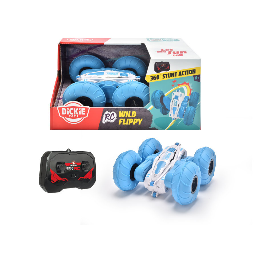 Auto na radio Wild flippy 15cm DICKIE ZB-148564