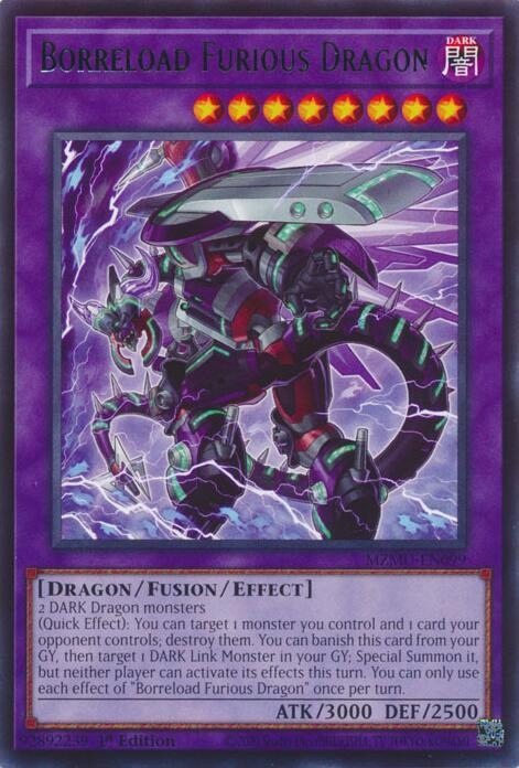 Yu-Gi-Oh! TCG: Borreload Furious Dragon (MZMU)