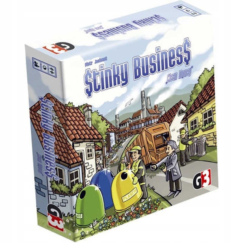 Gra planszowa Stinky Business Clean Money G3