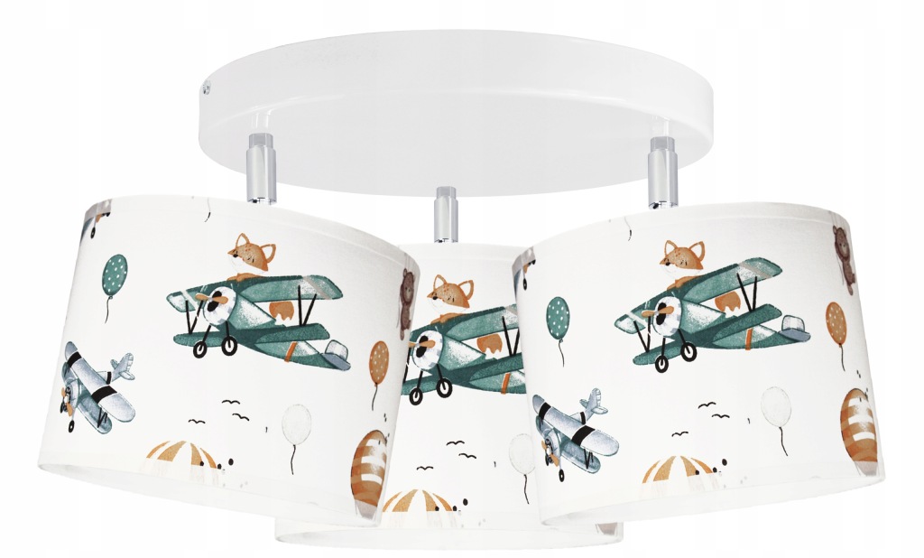 Żyrandol lampa sufitowa PLANE 3 wisząca lampy sufitowe do pokoju loft led