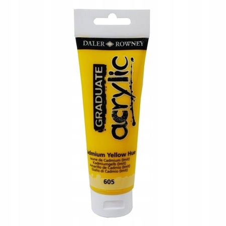 Farby akrylowe Daler Rowney żółty 1 szt. 120 ml