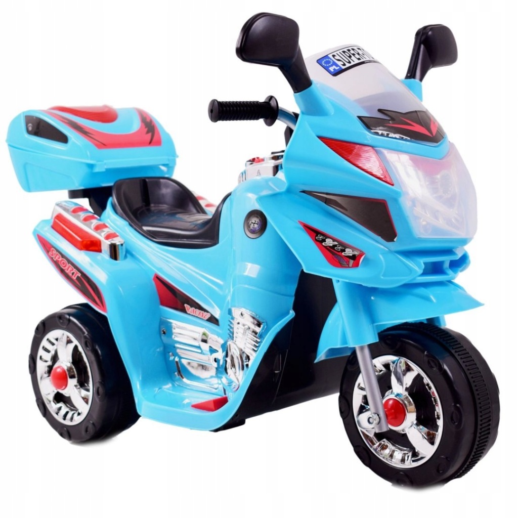 Motor Import Super-toys czerwony do 30 kg