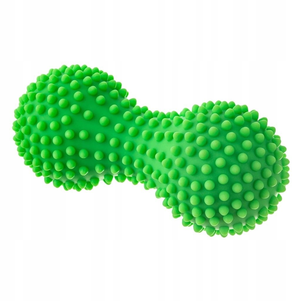 TULLO Wałek do masażu i rehabilitacji Duoball 15,5cm Zielony