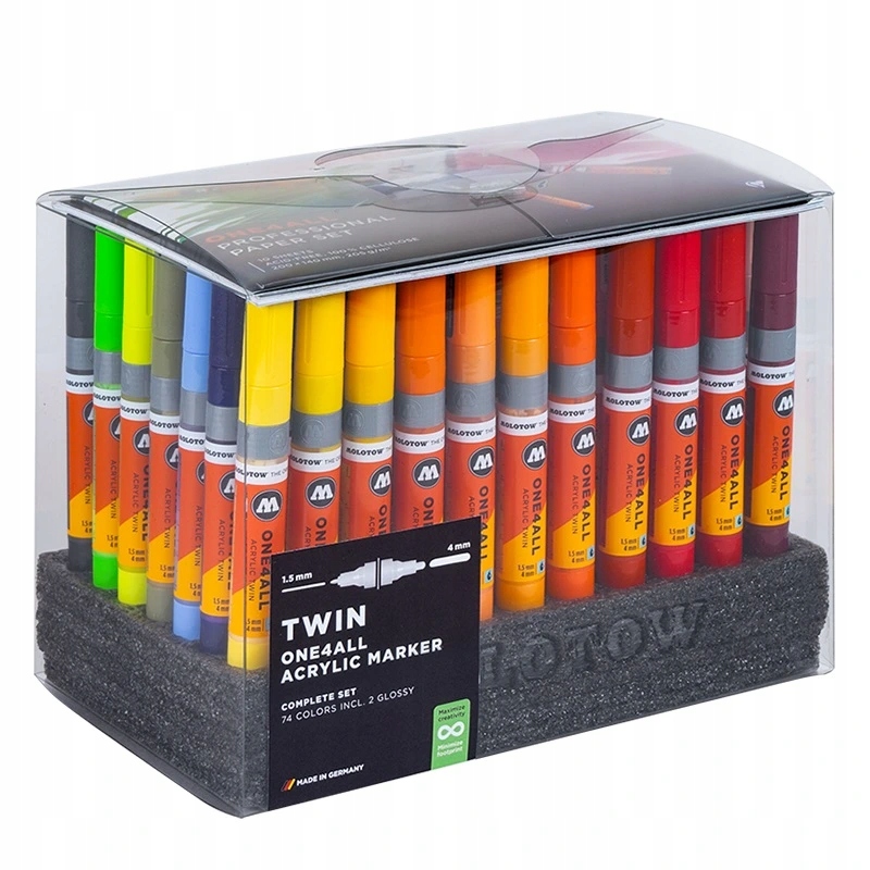 Pisaki Molotow 74 szt.