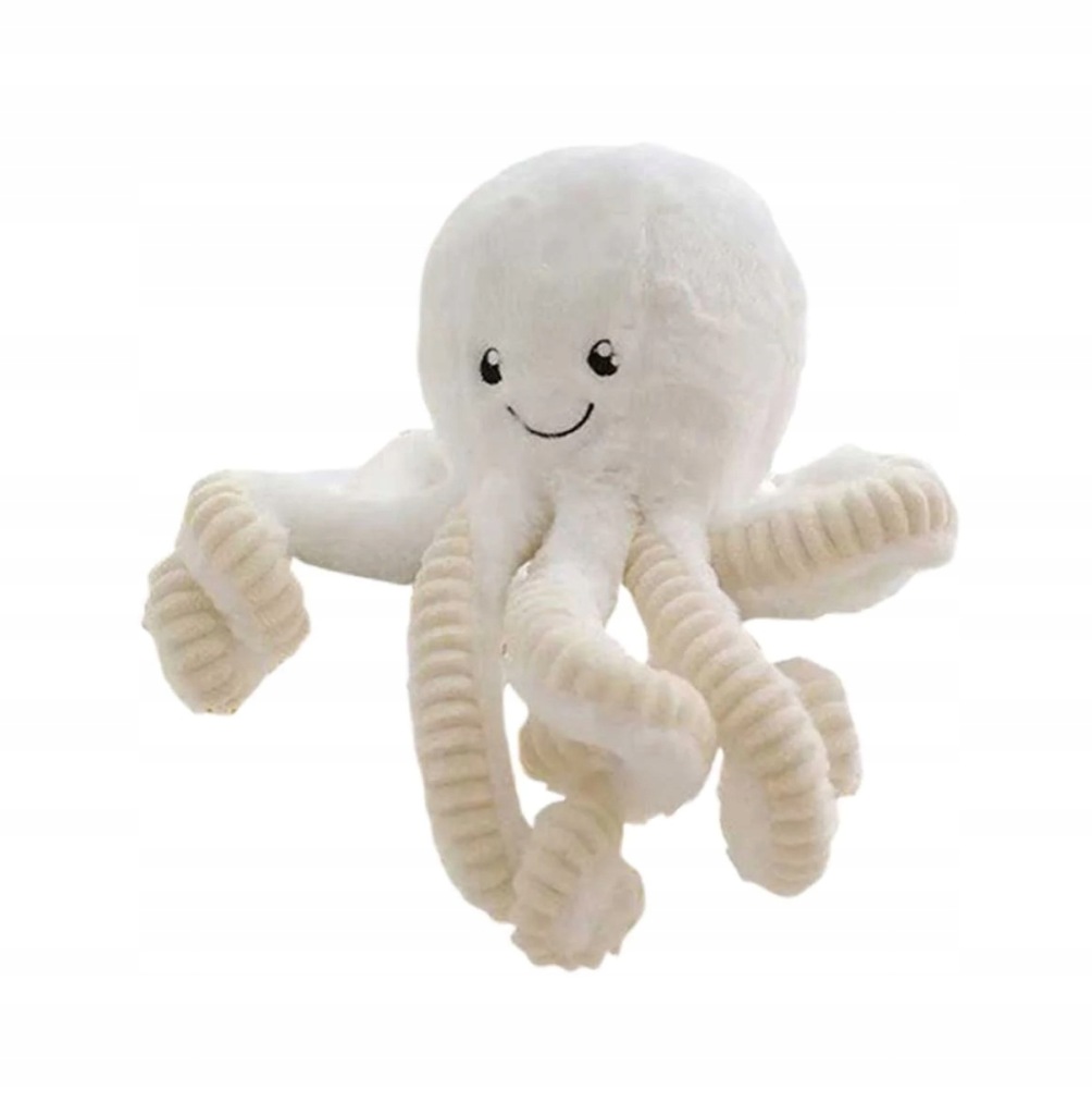 MIŚ GUSTAW OŚMIORNICA PLUSZOWA SQUID 60CM BIAŁY