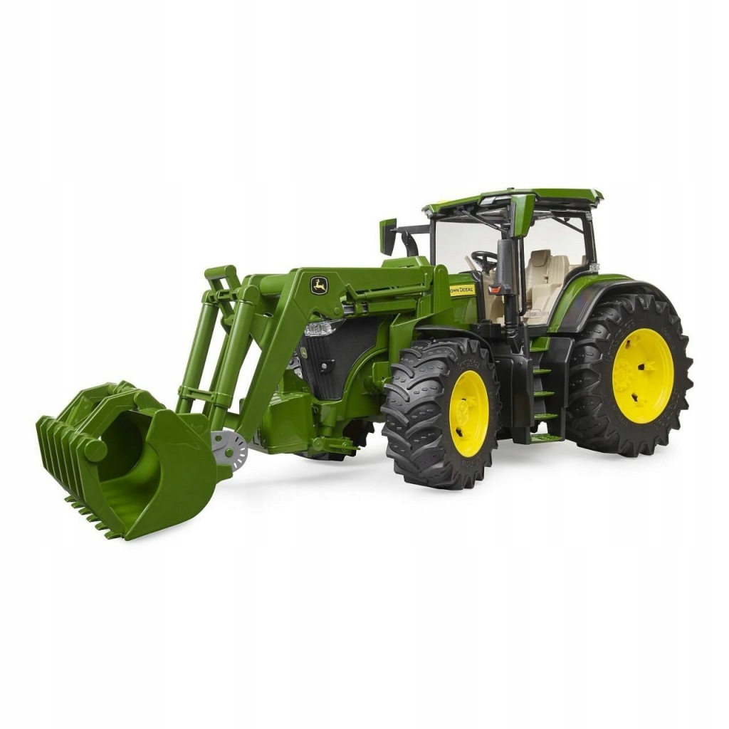 Traktor John Deere 7R 350 z ładowaczem czołowym