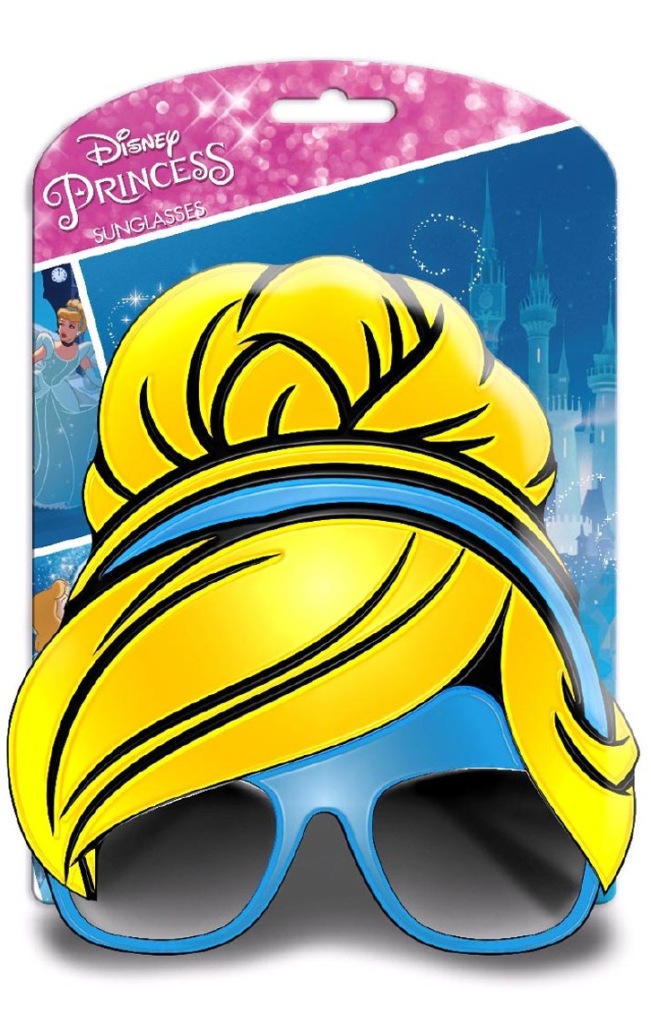 Okulary przeciwsłoneczne 3D Księżniczki Kopciuszek