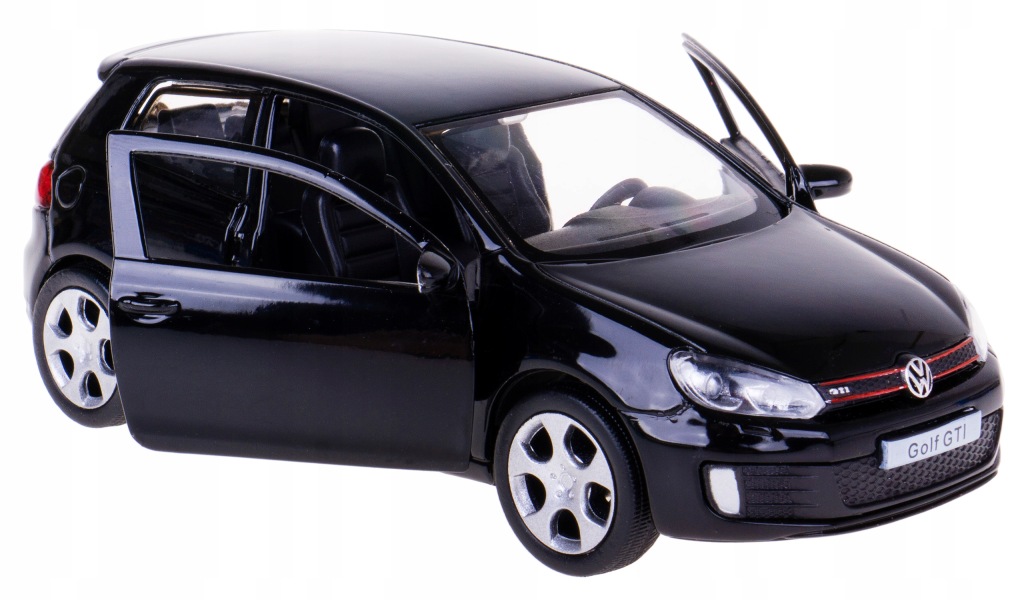 VOLKSWAGEN GOLF GTI MODEL METALOWY 1:32 RMZ CZARNY