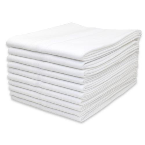 EGA KIDS Pielucha tetrowa biała 50/80cm, 10 szt.
