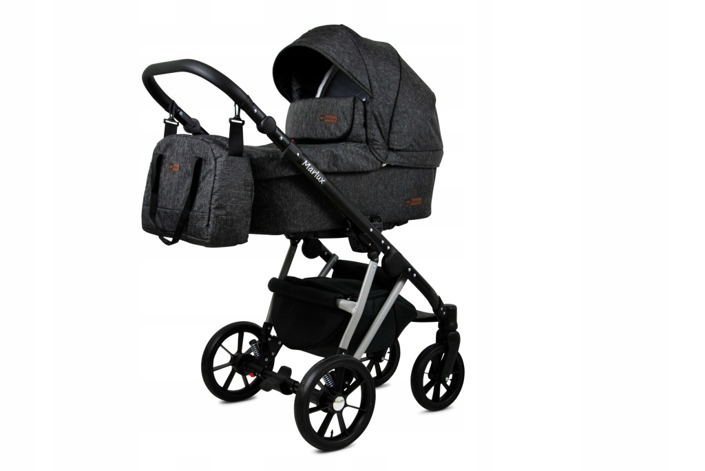 Wózek 4w1 BabyLux Marlux Magnetic Onyx