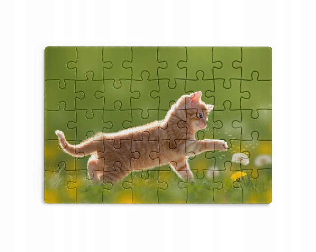 PUZZLE 30/70/96/110 ELEMENTÓW SUBLIMACJA EKO PUDEŁKO KOTKI