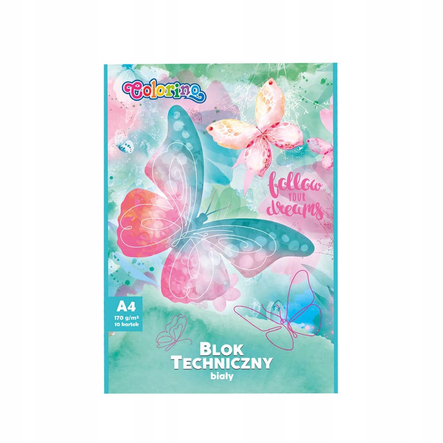 Blok techniczny A4 Colorino