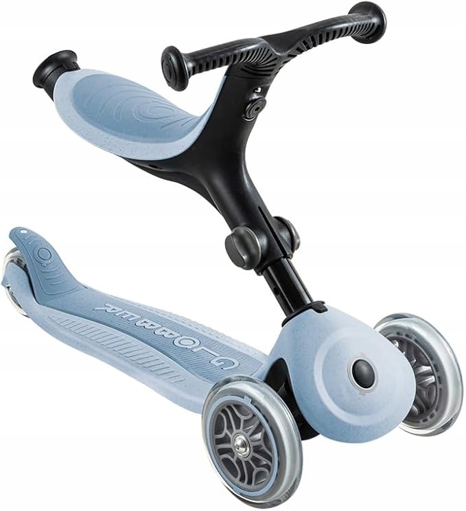 HULAJNOGA DLA DZIECI 3-KOŁOWA GLOBBER GO-UP ACTIVE ECO - BŁEKAITNA 3W1
