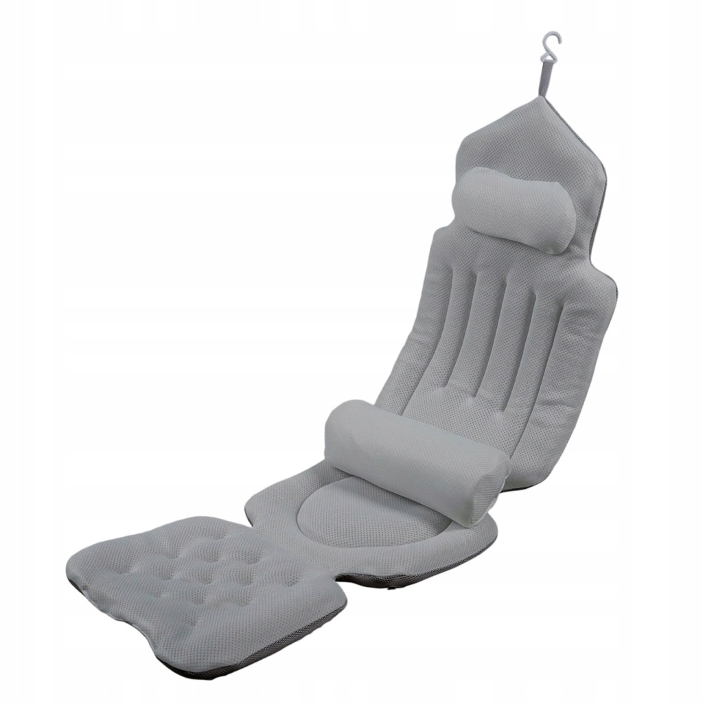 Poduszka do Wanny Mata SPA Zagłówek 4D 133x41 Przyssawki XXL