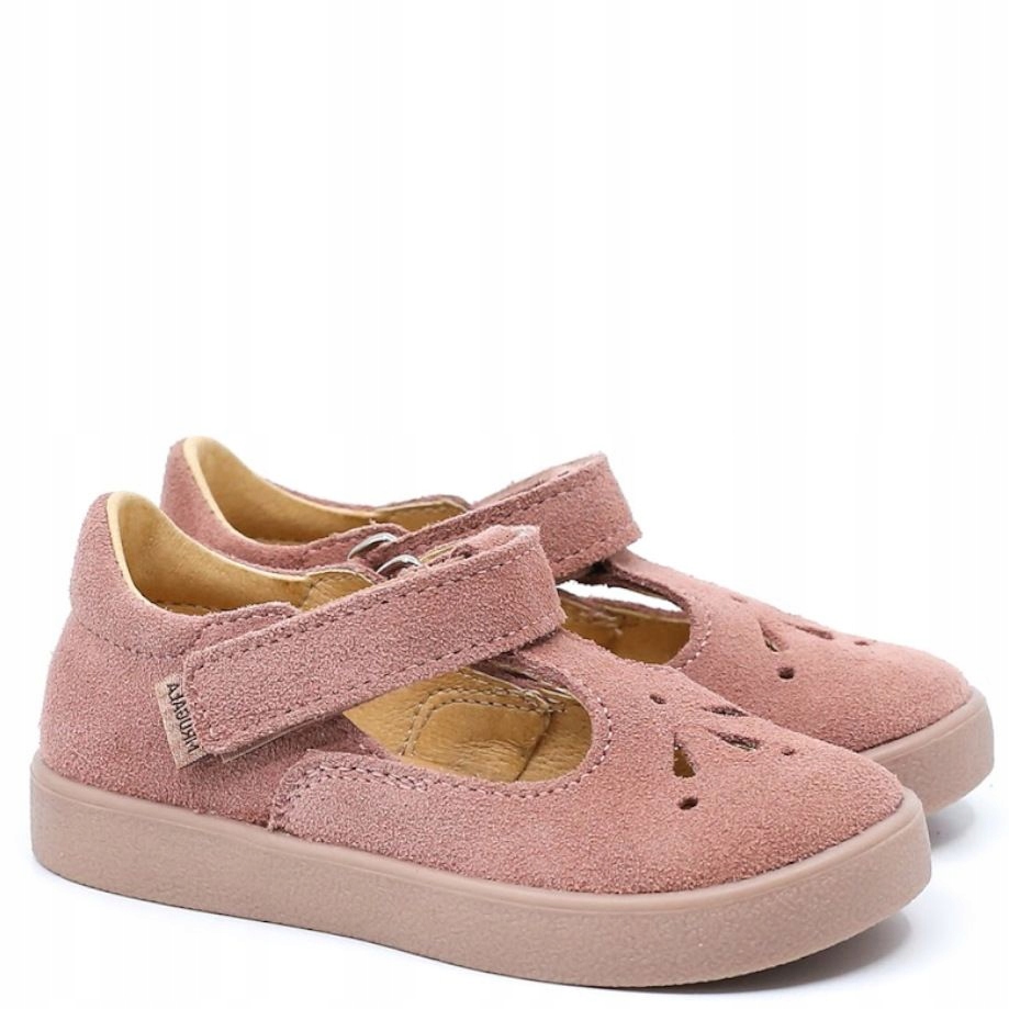 MRUGAŁA LUNA ROSA 2190/6-40 balerinki dziewczęce na rzep półbuty 22