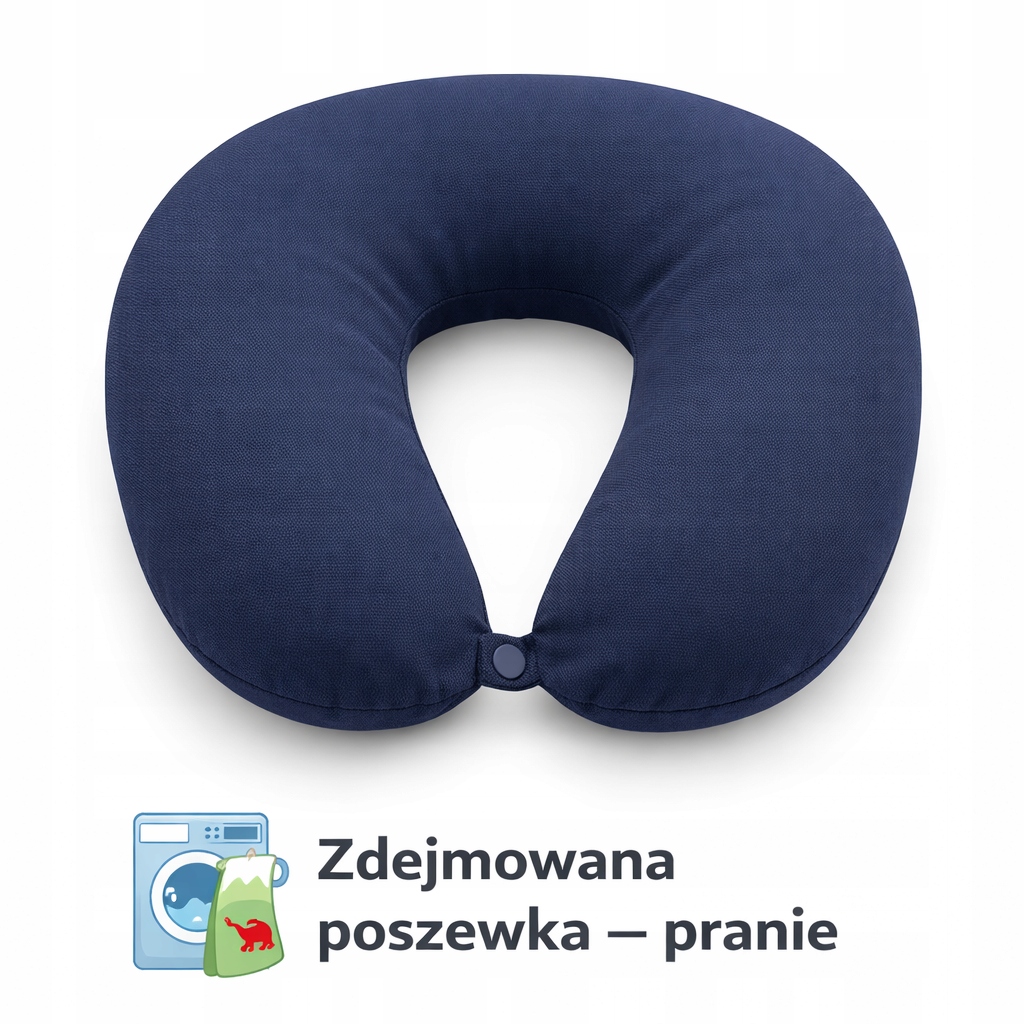 Poduszka Podróżna Memory Foam Rogal Travel Pillow MIX Wzorów