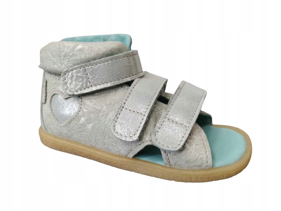 Sandały dziewczęce profilaktyczne buty MAZUREK r. 26 skórzane HANDMADE
