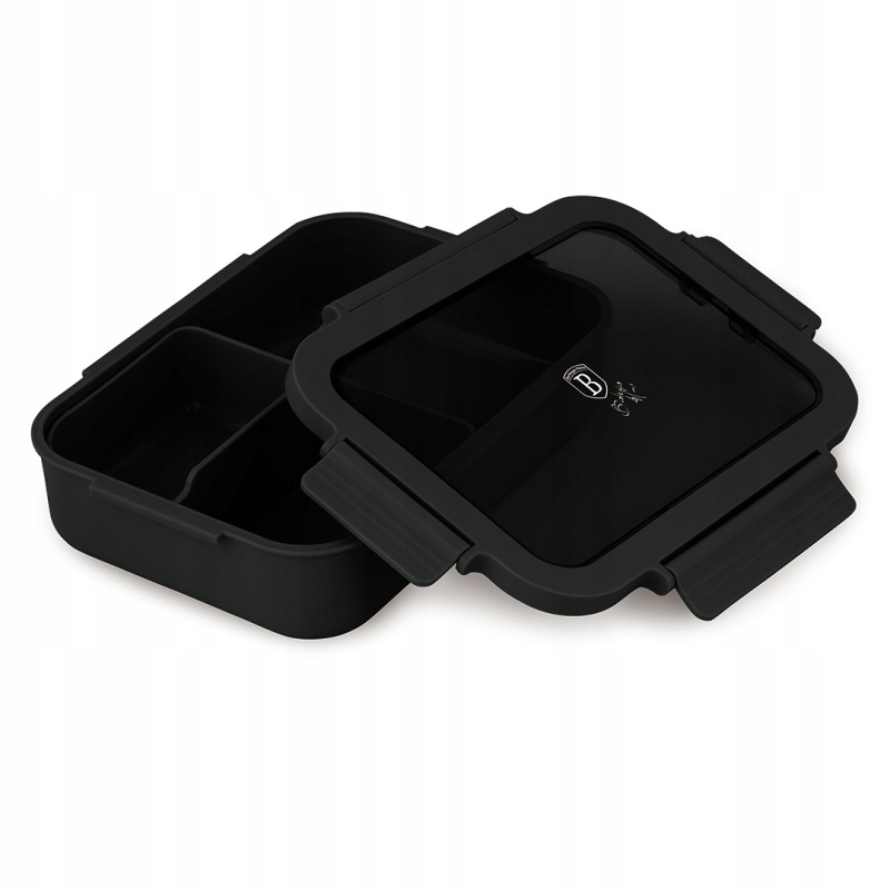 Przenośny pojemnik na lunch z przegródkami 1,3 l Matte Black Collection