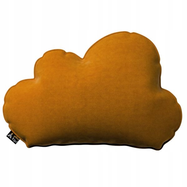 Yellow Tipi Poduszka Soft Cloud złoty