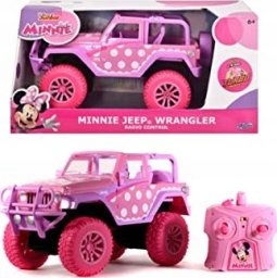 Dickie jeep wrangler Myszka Minnie samochód auto zdalnie sterowany rc