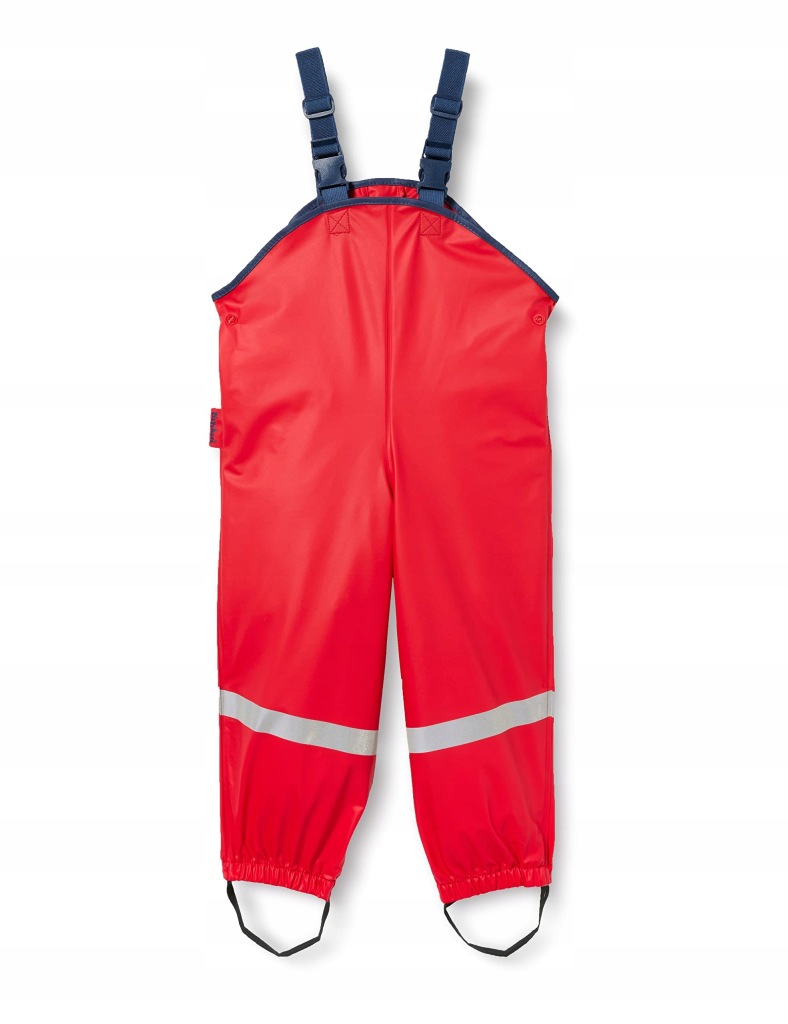 Playshoes spodnie przeciwdeszczowe dziecięce czerwone 98 cm 405514