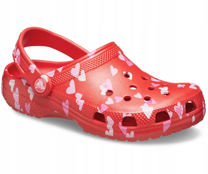 Crocs Dziecięce Buty Chodaki Klapki Classic Valentine Day 209755 Clog 22-23